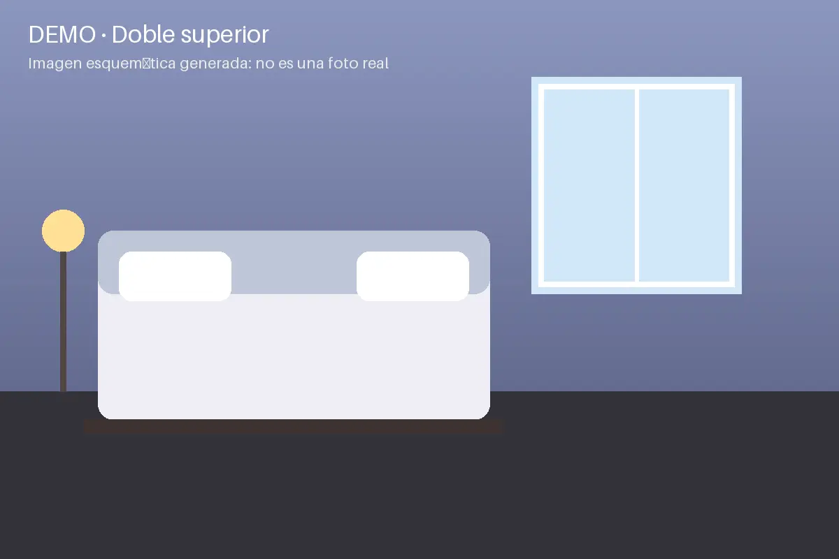 Doble superior (imagen de demostración)